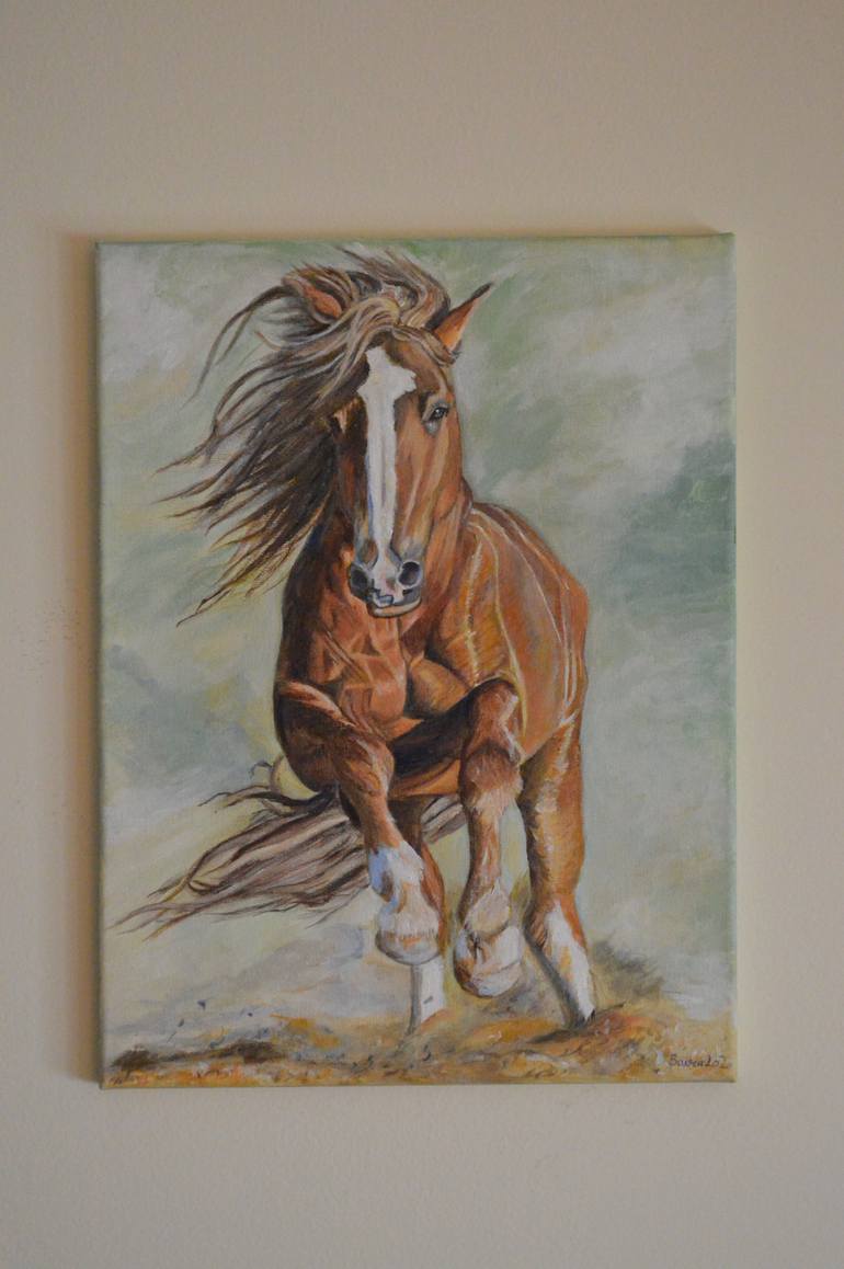 Original Conceptual Animal Painting by Saira Mirza