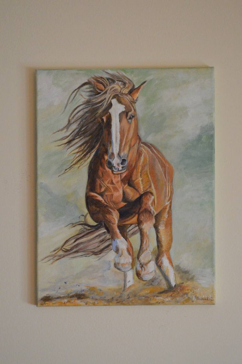 Original Conceptual Animal Painting by Saira Mirza