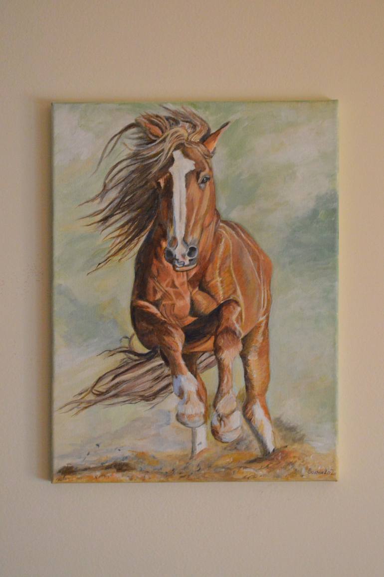 Original Conceptual Animal Painting by Saira Mirza