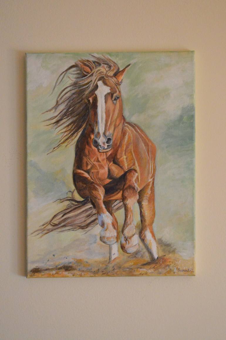 Original Conceptual Animal Painting by Saira Mirza
