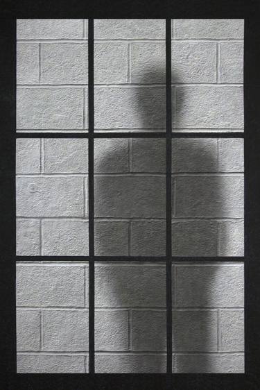 A cinder block wall that want to be more transparent thumb