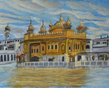 Print of Architecture Paintings by Prabhdeep Singh