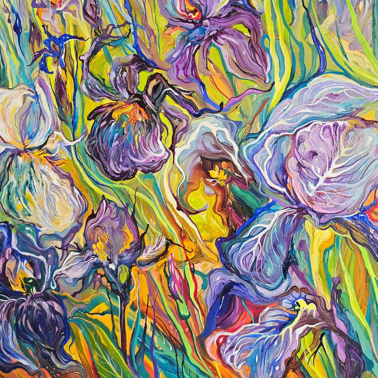 Original Impressionism Landscape Painting by Lada Stukan