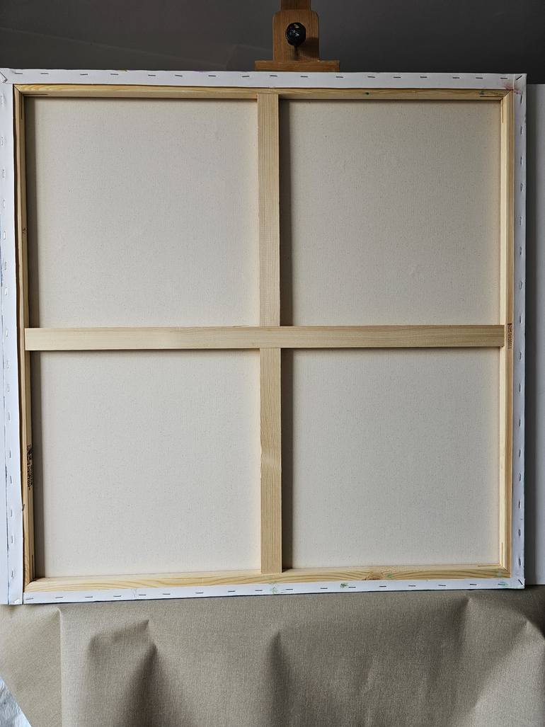 Original Abstract Expressionism Floral Painting by Lada Stukan