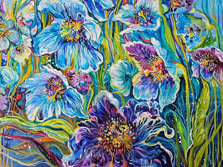 Original Contemporary Landscape Painting by Lada Stukan