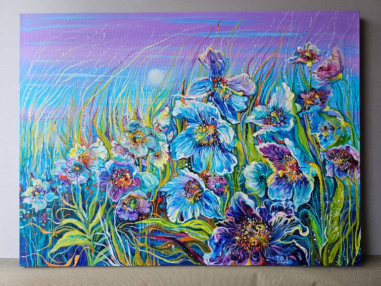 Original Contemporary Landscape Painting by Lada Stukan