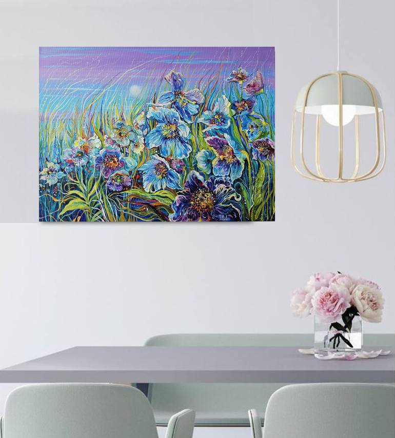 Original Contemporary Landscape Painting by Lada Stukan