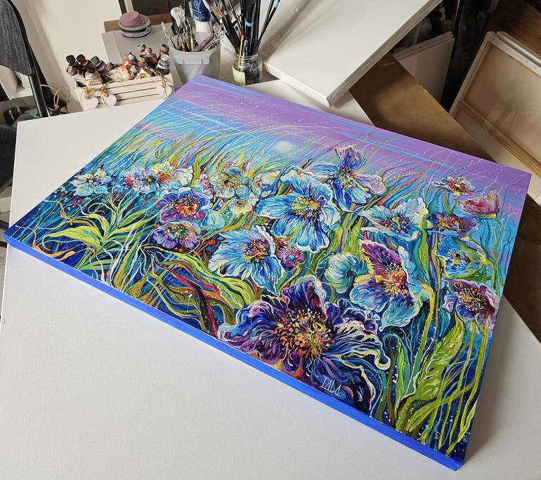 Original Contemporary Landscape Painting by Lada Stukan