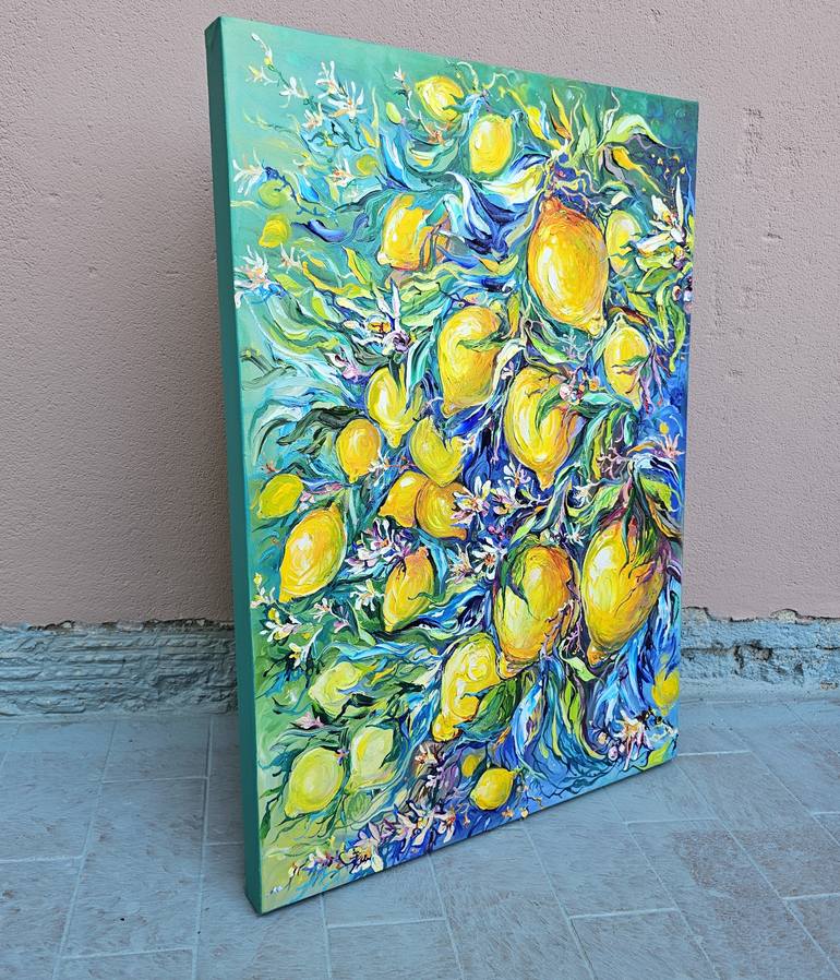 Original Contemporary Nature Painting by Lada Stukan