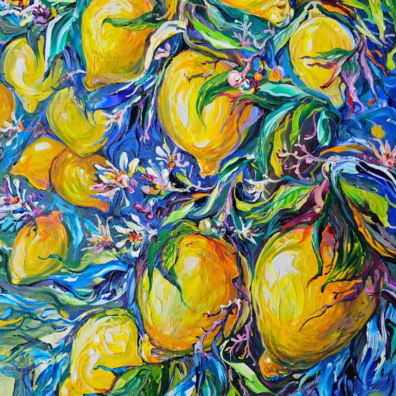 Original Contemporary Nature Painting by Lada Stukan