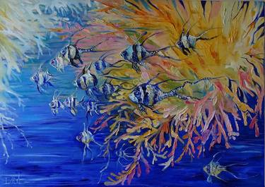 Original Fish Paintings by Lada Stukan