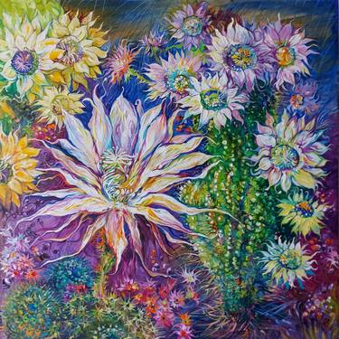 Original Impressionism Floral Paintings by Lada Stukan