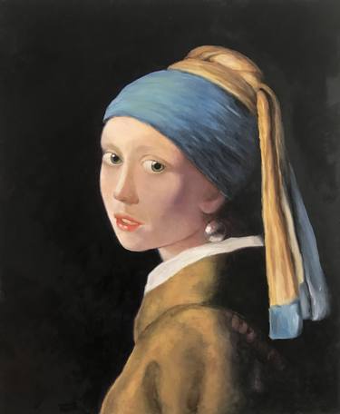Original Expressionism Portrait Painting by Jordi Muñoz Salló