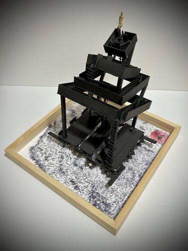 Original Contemporary Abstract Sculpture by Yukio Kevin Iraha