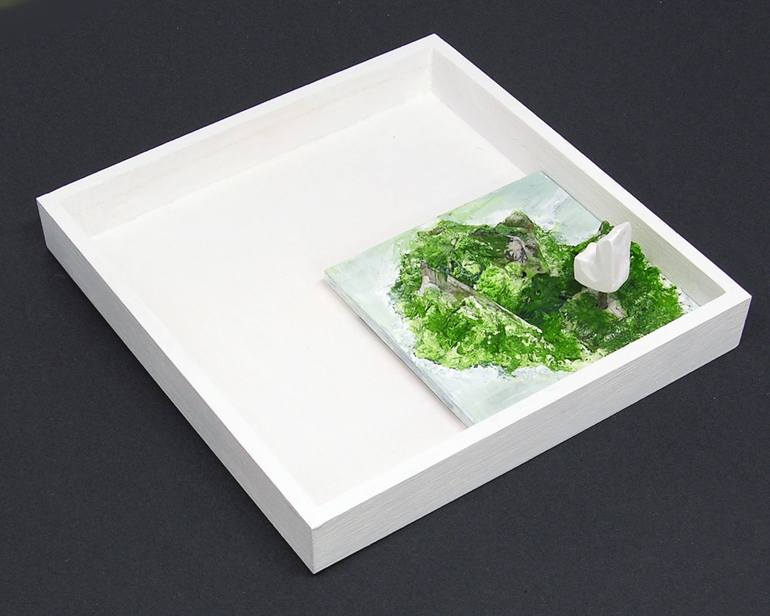 Original Minimalism Abstract Sculpture by Yukio Kevin Iraha