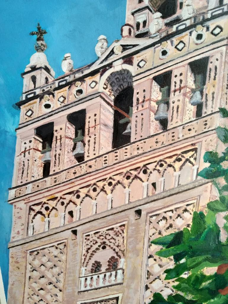 Original Photorealism Cities Painting by James Sampson