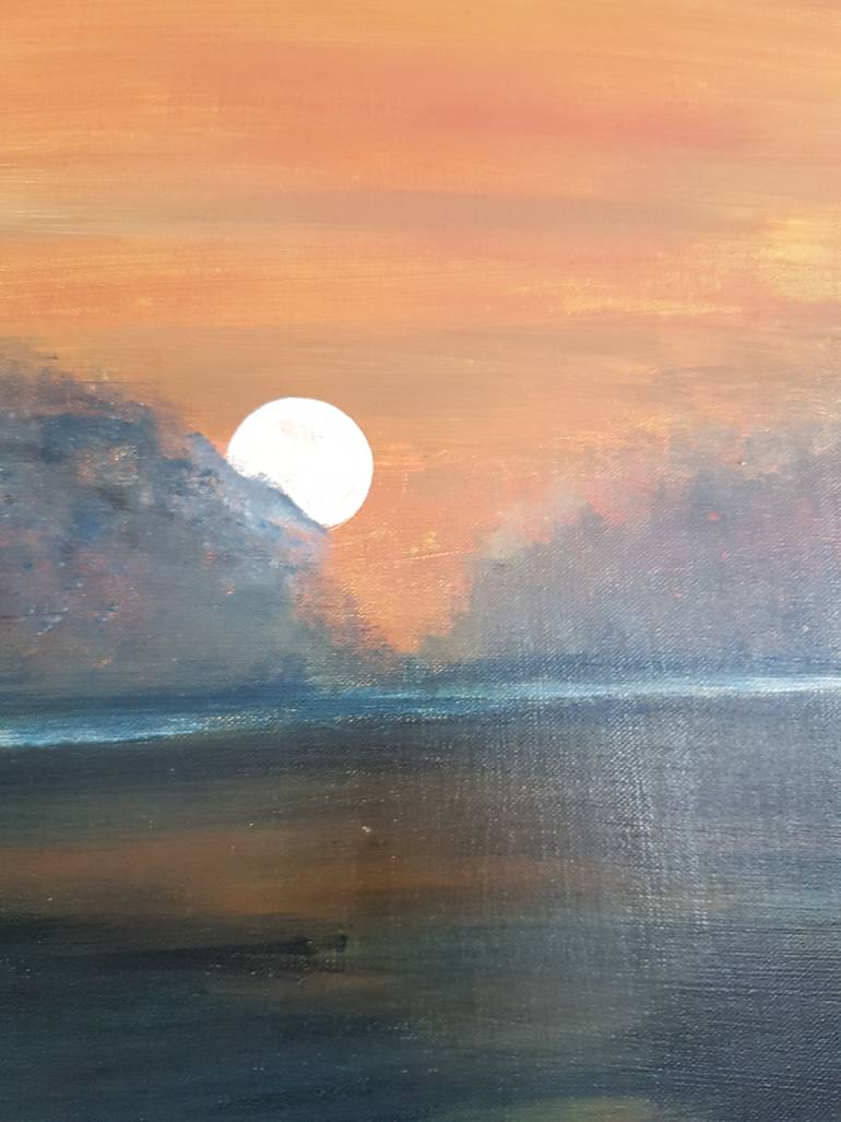 Original Modernism Abstract Painting by Maureen Hyman