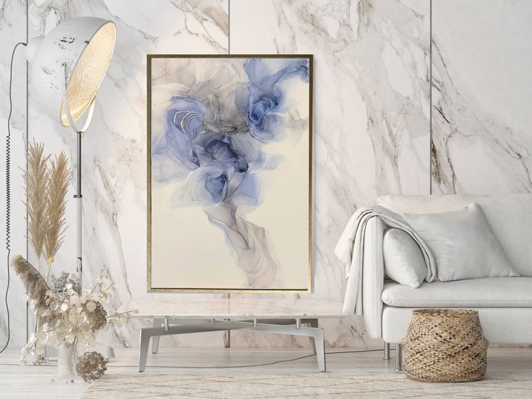 Original Fine Art Abstract Painting by Kristina Torres