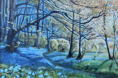 Bluebells in spring thumb