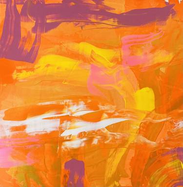 Original Abstract Expressionism Abstract Paintings by Elliott From