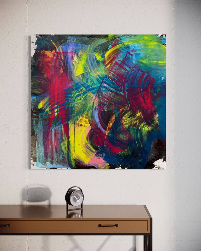 Original Abstract Painting by Elliott From