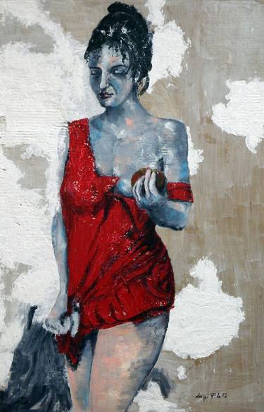 Original Figurative Women Paintings by Luigi Pilato