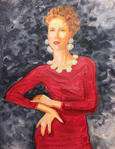 Print of Fashion Paintings by Christine Sweely