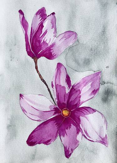 Print of Floral Paintings by Sashika Henricus