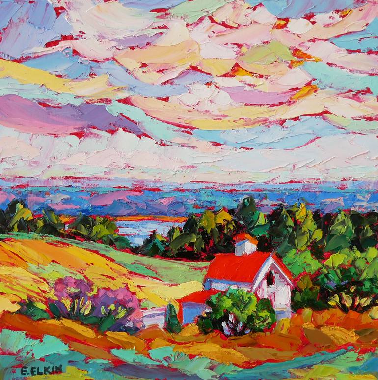 Original  Painting by elizabeth elkin