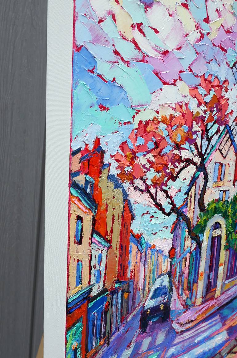 Original Contemporary Architecture Painting by Elizabeth Elkin