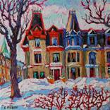 Winter in Montreal by Elizabeth Elkin