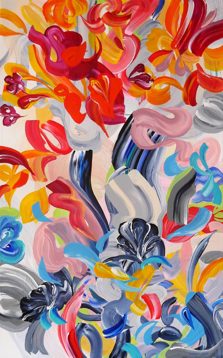 Original  Painting by elizabeth elkin