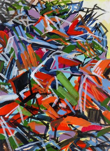 Original Expressionism Culture Paintings by Elizabeth Elkin