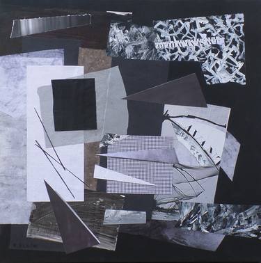 Print of Abstract Collage by Elizabeth Elkin