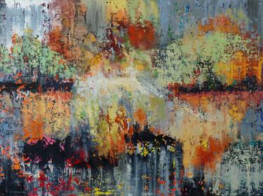 Original Abstract Expressionism Abstract Paintings by Elizabeth Elkin