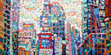 Original Architecture Paintings by Elizabeth Elkin