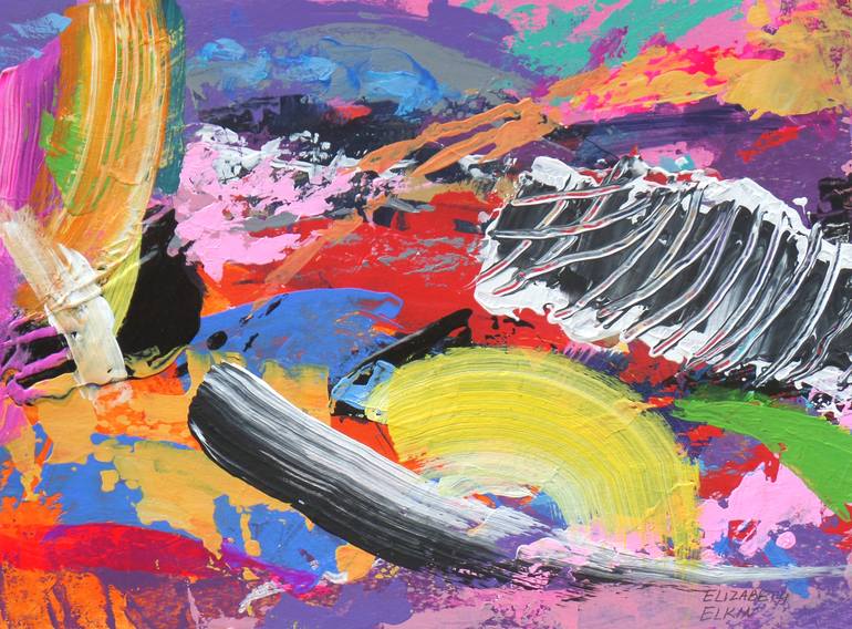 Original  Painting by elizabeth elkin