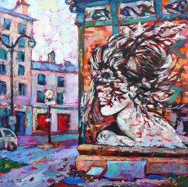 Madam, from Paris Street Art Series. thumb