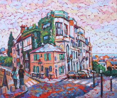 Print of Impressionism Architecture Paintings by Elizabeth Elkin