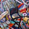 This is the expressionism painting is about how many left over from product manufacturing and from people left waste.
The thick texture of paint applied with a palette knife.
The painting is done on the gallery stretched canvas.
The work is ready to hang.
The colors may look a little bit different depending on the computer.