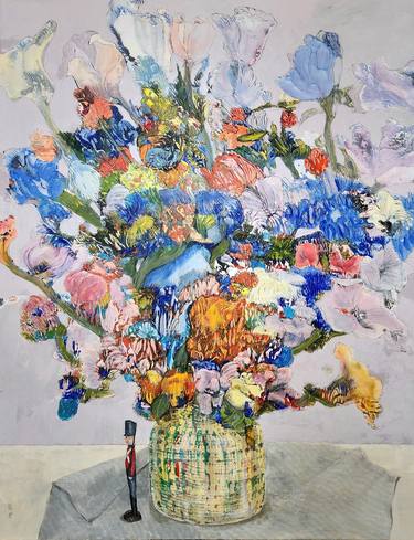 Original Floral Paintings by Olena Romashkina