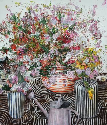 Original Floral Paintings by Olena Romashkina