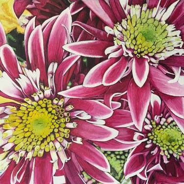 Original Fine Art Floral Paintings by Tanya Marshall