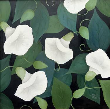 Original Modern Botanic Paintings by Tanya Marshall