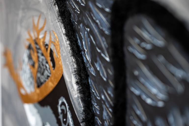 Original Figurative Men Painting by Iman Scheiko