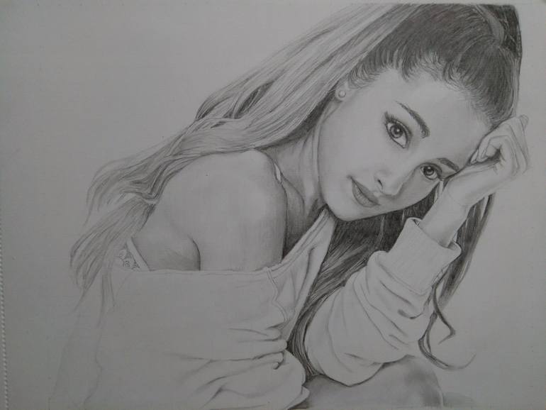 Original Photorealism Women Drawing by Jithin George