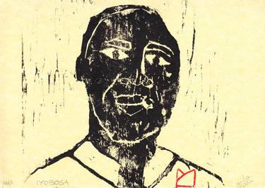 Original Expressionism Men Printmaking by Michelle Muller
