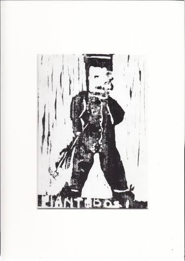 Original Expressionism Humor Printmaking by Michelle Muller