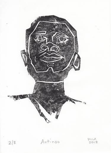 Print of Figurative Portrait Printmaking by Michelle Muller