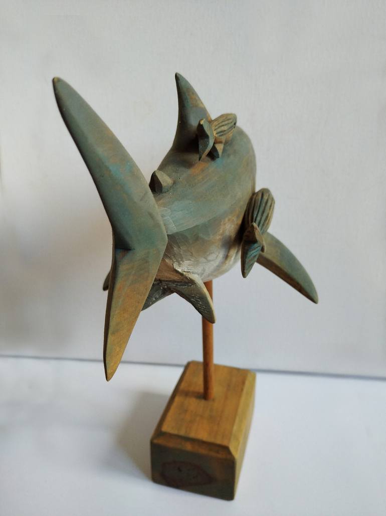 Original Expressionism Animal Sculpture by Irina And Veselin Kavalovi